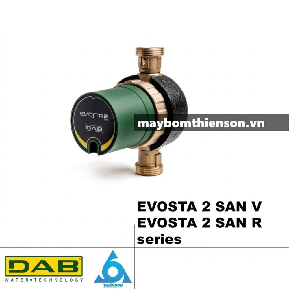 Series Máy bơm nước DAB EVOSTA 2 SAN V, EVOSTA 2 SAN R