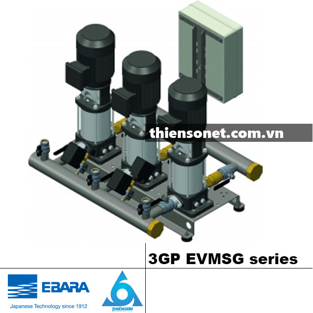 Hệ bơm tăng áp EBARA 3GP EVMSG