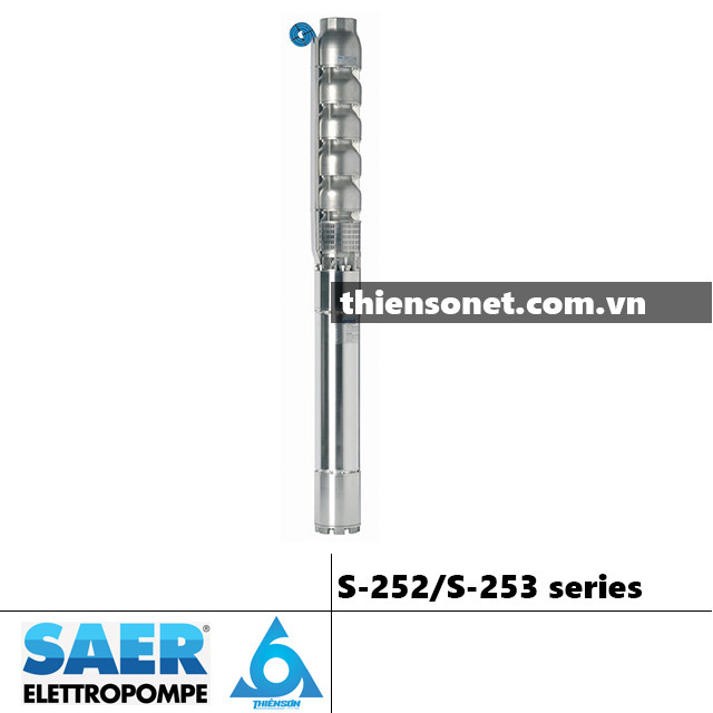 Series Máy bơm nước SAER S-252/S-253