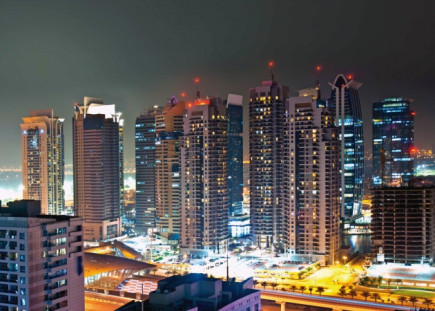 Bơm cho hệ thống tòa tháp Jumeirah Lakes Towers - U.A.E.
